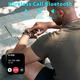 Смарт-годинник UHOOFIT Здійснення та прийом дзвінків, заняття фітнесом Смарт-годинник для чоловіків і жінок з крокоміром IP67 Водо