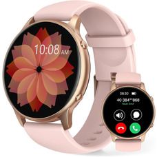 Уцінка Жіночий смарт-годинник TUYOMA Smartwatch з 1,3-дюймовим сенсорним екраном та функцією телефону