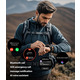 Смарт-годинник OUKITEL BT12 Military Black: AMOLED 1.43", GPS, 5ATM, Компас, Альтиметр — Тактичний годинник з функцією дзвінків