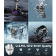 Смарт-годинник OUKITEL BT12 Military Black: AMOLED 1.43", GPS, 5ATM, Компас, Альтиметр — Тактичний годинник з функцією дзвінків