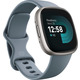 Смарт-годинник Fitbit Versa 4 Waterfall Blue/Platinum: GPS, 40+ режимів тренувань, моніторинг стресу та сну, NFC
