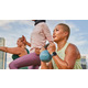 Смарт-годинник Fitbit Versa 4 Waterfall Blue/Platinum: GPS, 40+ режимів тренувань, моніторинг стресу та сну, NFC