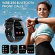 Смарт-годинник SmartWatch фітнес-годинник Ddidbi p66 для чоловіків, жінок (відповідь/приймання дзвінків), екран HD 1,85