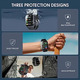 Смарт-годинник SmartWatch фітнес-годинник Ddidbi p66 для чоловіків, жінок (відповідь/приймання дзвінків), екран HD 1,85