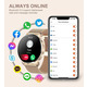 Смартгодинник Iaret I50 для жінок фітнес-трекер для телефонів Android та iOS, Amazon, Німеччина