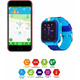 Дитячий смарт-годинник Atrix Smart Watch D200 з термометром, GPS-трекером та функцією прослуховування Blue