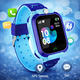 Дитячий смарт-годинник Atrix Smart Watch D200 з термометром, GPS-трекером та функцією прослуховування Blue