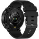 Смарт-годинник Fitwell T30 Black водонепроникний спортивний з Bluetooth дзвінками AMOLED 1.6'' та потужним акумулятором 600 мАг