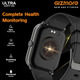 Розумний годинник GIZMORE GizFit 910 Ultra BT для дзвінків із 1,69-дюймовим HD-дисплеєм | Розділений екран, спортивний режим 60+ (