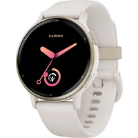 Смарт-годинник Garmin Vivoactive 5 Cream Gold Aluminum Bezel with Ivory Case (010-02862-11) — AMOLED, GPS, NFC