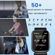 Смарт-годинник YHE BP Doctor Pro Black: розумний фітнес-годинник із запатентованою манжетою тонометра, AMOLED, Android/iOS