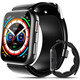 Смарт-годинник YHE BP Doctor Pro Black: розумний фітнес-годинник із запатентованою манжетою тонометра, AMOLED, Android/iOS