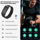 Фітнес-трекер Penerl ECG+PPG Black — ЕКГ, моніторинг серця, SOS-сигнал для літніх людей та 15 днів автономності