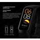 Фітнес Браслет Smart Band C60 Bluetooth /Пульсомір/Тонометр/ Розово -Золотий