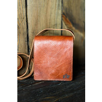 Шкіряна Коричнева Унісекс Сумка ECO MC