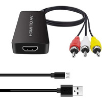СТОК Конвертер Dingsun HDMI RCA, адаптер AV HDMI