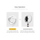 Лампа кільцева комплект LED 26 cm Veron F-537A 10" 64 pcs light 3300K - 6000К + holder + remote + tripod stand — White