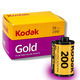 Фотоплівка Kodak Gold 200 35 мм 36 кадрів кольорова негативна плівка для плівкових фотоапаратів