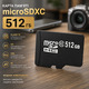 Карта пам'яті microSDXC 512 ГБ Class 10 U3 V30 A1 універсальна флешка для смартфонів камер та відеореєстраторів