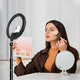 Кільцева лампа Aixpi 25см та Штативом 150см LED Ring Light L218 Лампа кільцева з пультом дистанційного керування