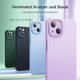 Чохол CASEKOO для Apple iPhone 13 із захисним склом, ультратонкий, ударостійкий, захист камери,стійкий до подряпин