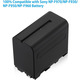 Акумулятор Powerextra NP-F970 / NP-F960 / NP-F950 / NP-F930 8800 мАг для камер Sony, Li-ion