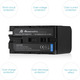 Акумулятор Powerextra NP-F970 / NP-F960 / NP-F950 / NP-F930 8800 мАг для камер Sony, Li-ion