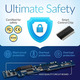 Акумулятор NinjaBatt для Toshiba Satellite C50-B C55-B L50-B (PA5185U-1BRS): 33Wh, 14.8V, Premium Cells, 500+ циклів
