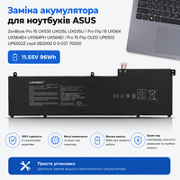 Акумулятор для Asus ZenBook Pro 15 UX535 UX564 UP6502 | C32N2002 | 11.55V 96Wh 8380mAh