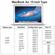 Акумуляторна батарея K KYUER A1496 A1405 A1377 для Apple MacBook Air 13" A1466 A1369 (2010-2017) 7200 мАг 7.6V 55Вт·год