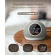 Уцінка Портативна компактна Bluetooth-колонка нічник світильник Mini Hi-Fi P-11 + годинник, будильник та RGB-підсвічуван