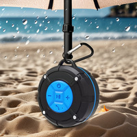 Портативний водонепроникний Bluetooth-колонка для душу TRRbyCMLS з бездротовим підключенням, водонепроникний та пилонепроникний -