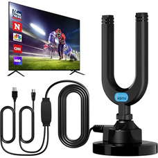 Телевізійна антена Diswee SY-160T-U Smart TV з підсилювачем сигналу 4K 1080P для Smart TV з підсилювачем сигналу, зовнішня антена