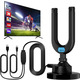 Телевізійна антена Diswee SY-160T-U Smart TV з підсилювачем сигналу 4K 1080P для Smart TV з підсилювачем сигналу, зовнішня антена
