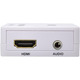 HDMI аудіоекстрактор RGBS HDMI to HDMI + 3.5 мм + RCA, 1080P, HDMI 1.3, аудіоконвертер для TV, PS3, Xbox, DVD, проєктора