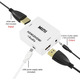 HDMI аудіоекстрактор RGBS HDMI to HDMI + 3.5 мм + RCA, 1080P, HDMI 1.3, аудіоконвертер для TV, PS3, Xbox, DVD, проєктора