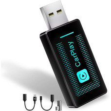 Бездротовий адаптер CarPlay для iPhone Бездротовий адаптер CarPlay. USB CarPlay сумісний з автомобілями від 2016 року