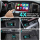 Бездротовий адаптер CarPlay для iPhone Бездротовий адаптер CarPlay. USB CarPlay сумісний з автомобілями від 2016 року