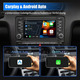 Автомагнітола Автомобільне радіо для Audi A3 8P S3 RS3 2003-2012, система Android 12, 7-дюймовий сенсорний екран, 2G 32G Carplay