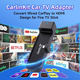 Carlinkit Car TV Mate HDMI адаптер для авто з CarPlay, 1080p, Wi-Fi, Netflix/YouTube, під Fire TV Stick
