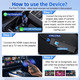 Carlinkit Car TV Mate HDMI адаптер для авто з CarPlay, 1080p, Wi-Fi, Netflix/YouTube, під Fire TV Stick