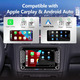 Мультимедійна автомагнітола для VW Golf, Passat, Tiguan: 7" екран, бездротовий CarPlay та Android Auto, Bluetooth, DSP