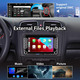 Мультимедійна автомагнітола для VW Golf, Passat, Tiguan: 7" екран, бездротовий CarPlay та Android Auto, Bluetooth, DSP