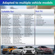 Мультимедійна автомагнітола для VW Golf, Passat, Tiguan: 7" екран, бездротовий CarPlay та Android Auto, Bluetooth, DSP