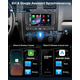 Автомагнітола Android 14 для VW Golf Passat Polo Seat Skoda 7" 2/64GB: Wireless Carplay, Android Auto, DAB+, Navi
