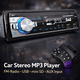 Автомагнітола R-1901 MP3-плеєр FM-радіо USB mini SD з входом AUX Автомобільна стереосистема з RDS та Bluetooth 5.0, CENXINY