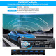Автомагнітола R-1901 MP3-плеєр FM-радіо USB mini SD з входом AUX Автомобільна стереосистема з RDS та Bluetooth 5.0, CENXINY