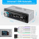Автомагнітола R-1901 MP3-плеєр FM-радіо USB mini SD з входом AUX Автомобільна стереосистема з RDS та Bluetooth 5.0, CENXINY