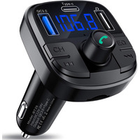 СТОК Автомобільний FM-передавач Clydek Bluetooth 5.0