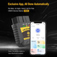 OBD2 сканер Bluetooth 4.0 Dezanits V020: Діагностика авто для iOS/Android, зчитування помилок, тест АКБ та двигуна, ELM327